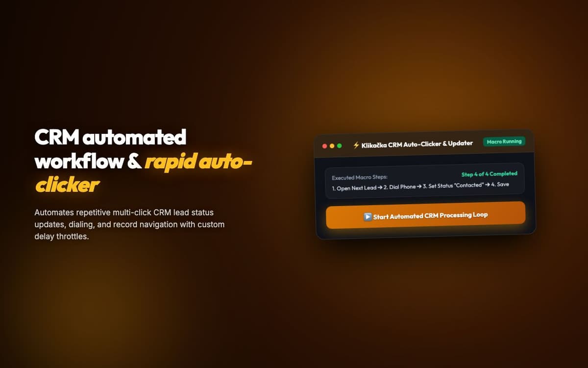 CRM Sync Connector — HubSpot & Salesforce Data Sync Chrome Extension